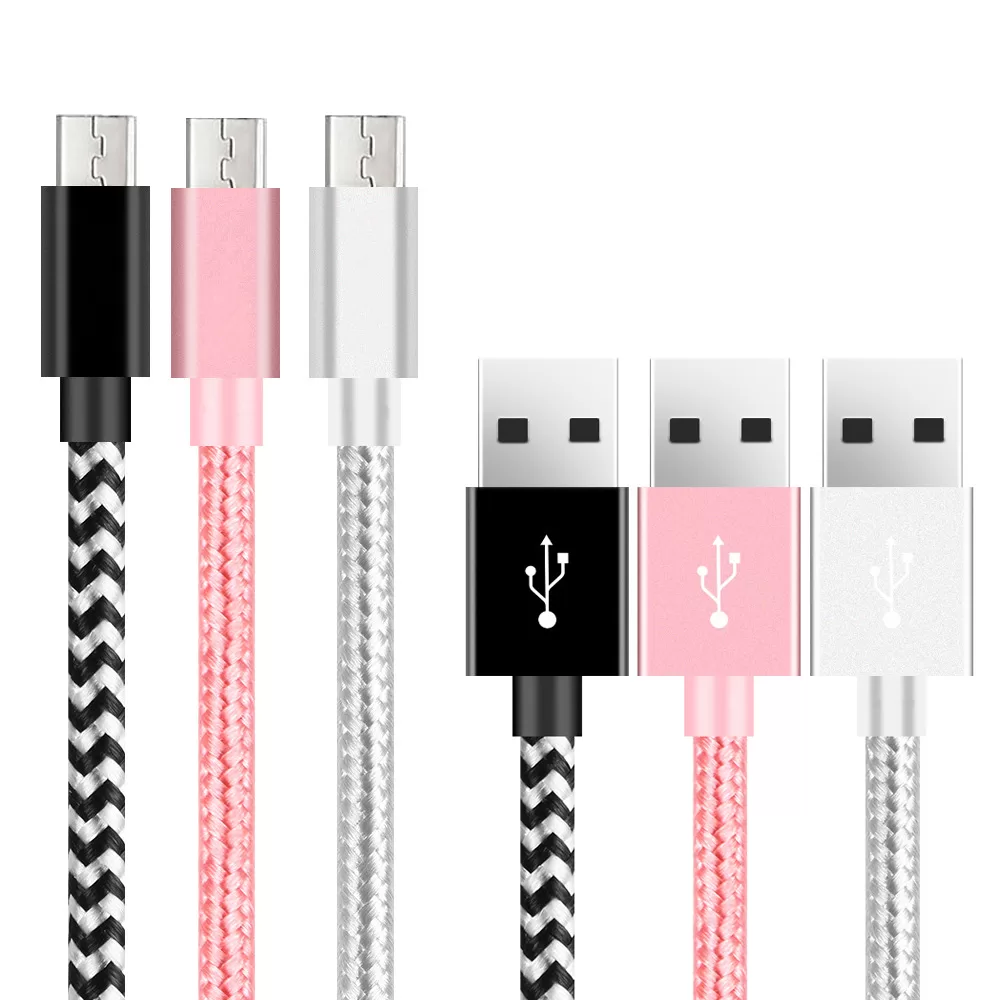 Micro USB Fast Charging Cable For LG, Motorola, Samsung Android Phones