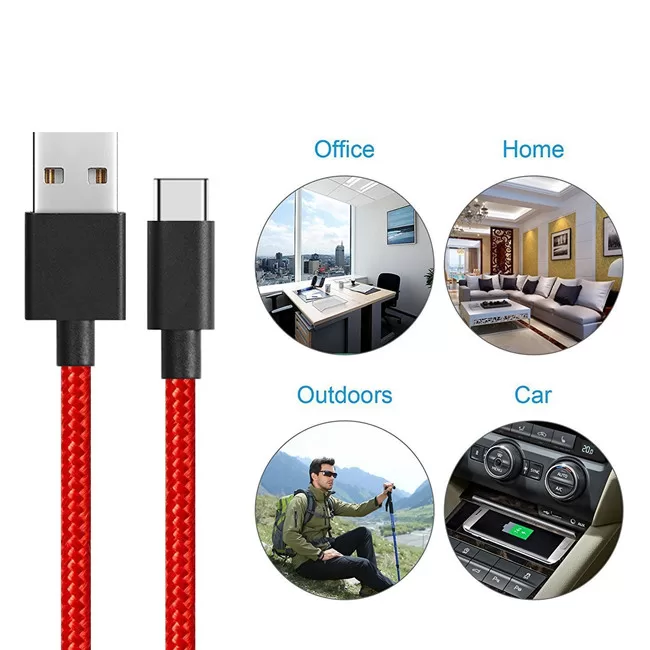 TYPE C cable Red01 jpg