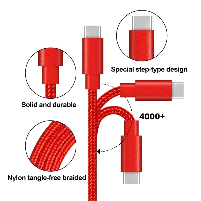 TYPE C cable Red04 jpg