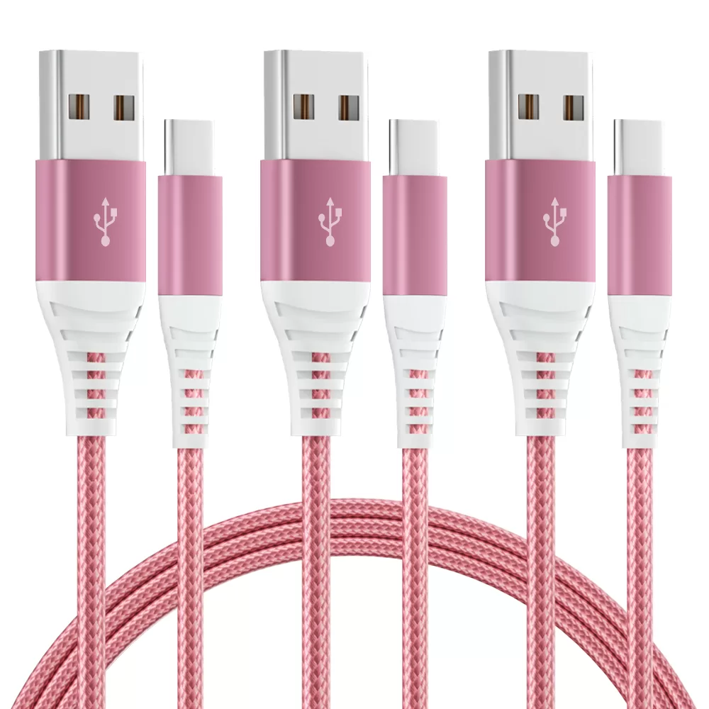 3m 10ft USB android smart mobile phone charger cable type-c usb charging cable