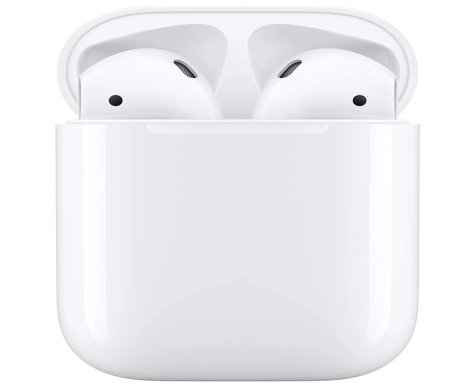 Apple AirPods  Wireless Ear Buds Bluetooth Headphones with Lightning Charging Case Included Over 24 Hours of Battery Life Effortless Setup for iPhone