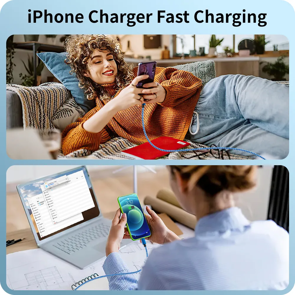 Lightning usb cable Fast iPhone Charging Cord