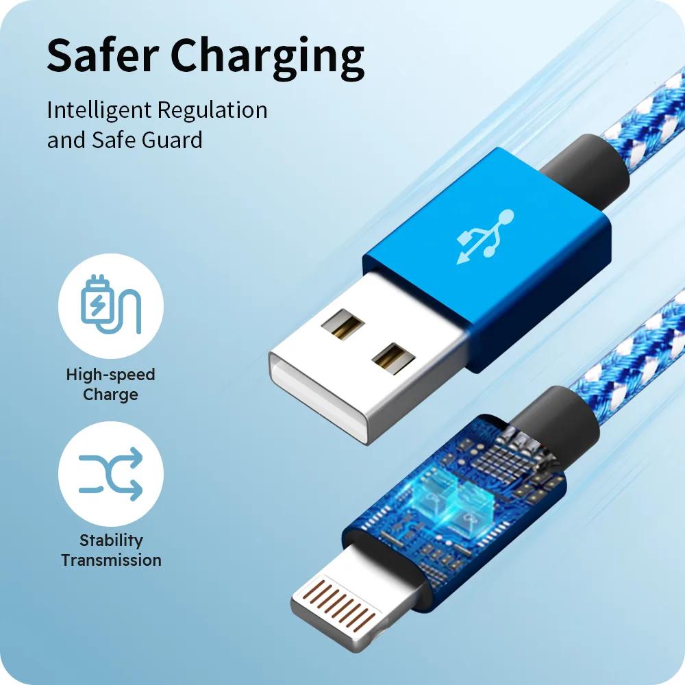 Lightning usb cable Fast iPhone Charging Cord