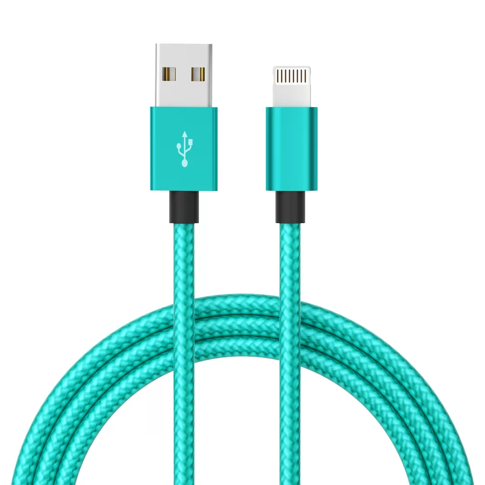 3ft Durable Nylon Braided USB A to Lightning Cable