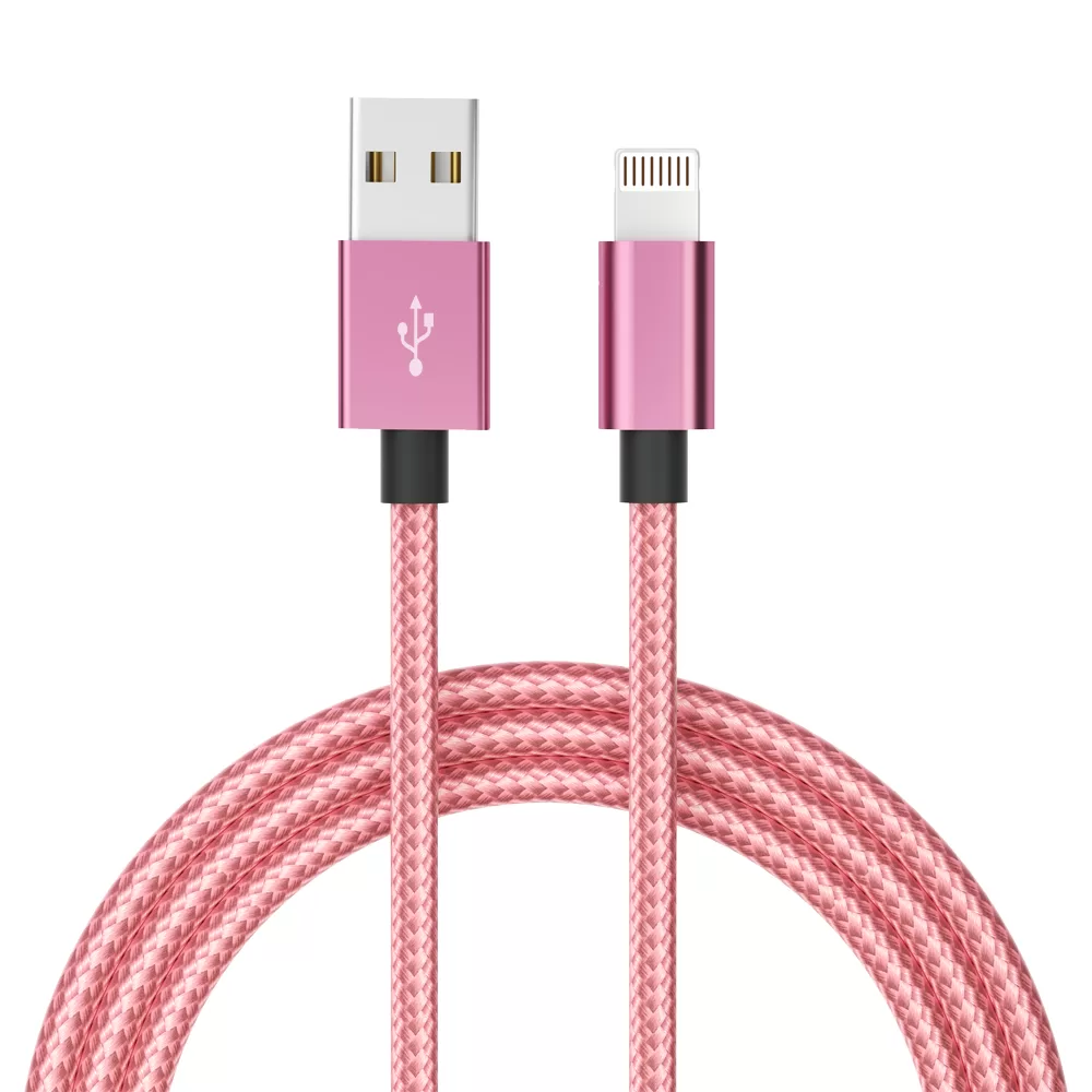 3ft Durable Nylon Braided USB A to Lightning Cable