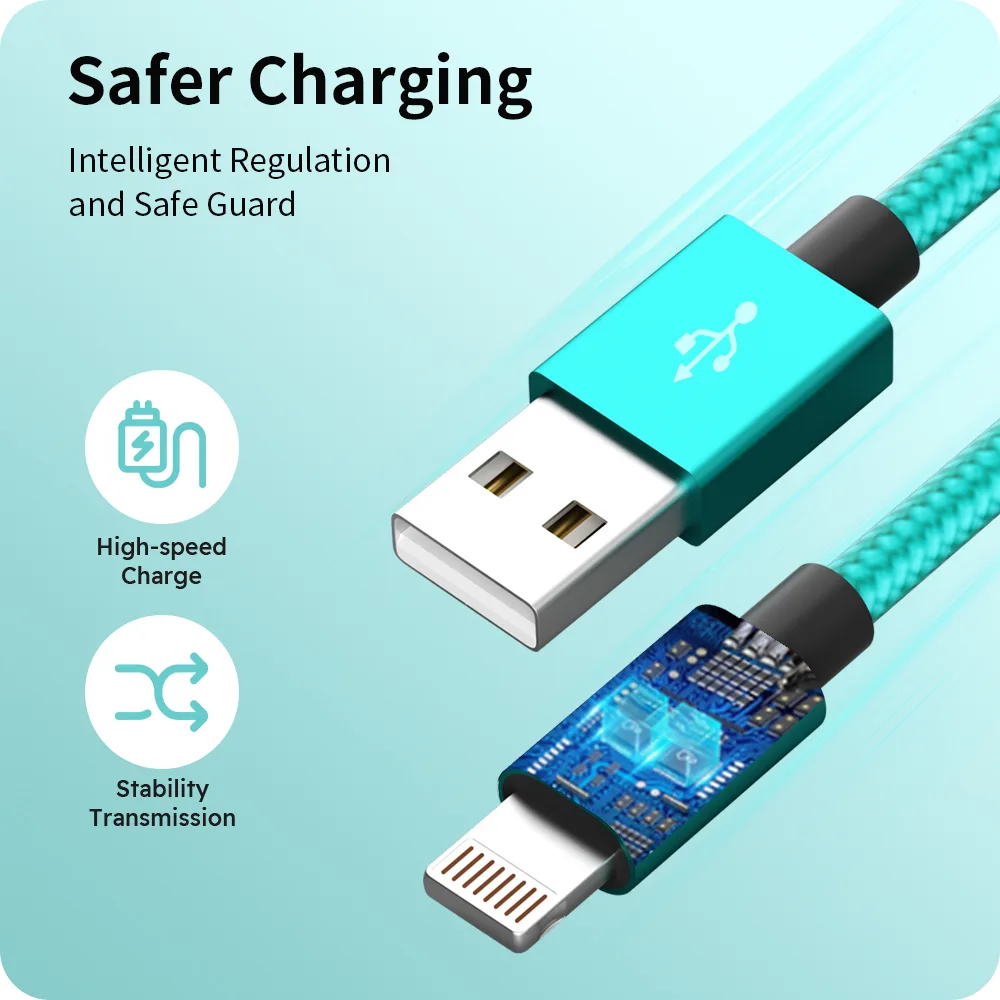 Lightning to USB  Charging Data Fast  Charging Cable