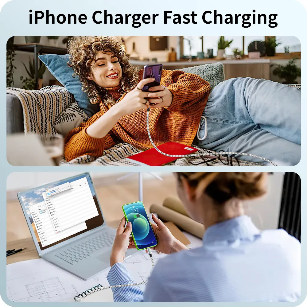 For iPhone Charge Cable 14 13 12 11 Pro Max XR XS X 8 7 6 Plus SE