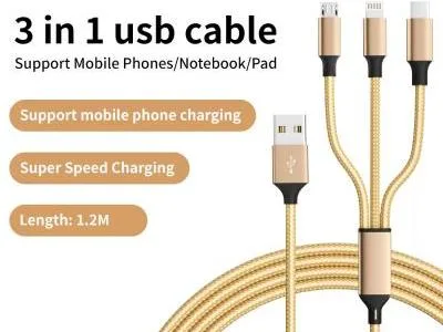 What is 3 in 1 usb cable