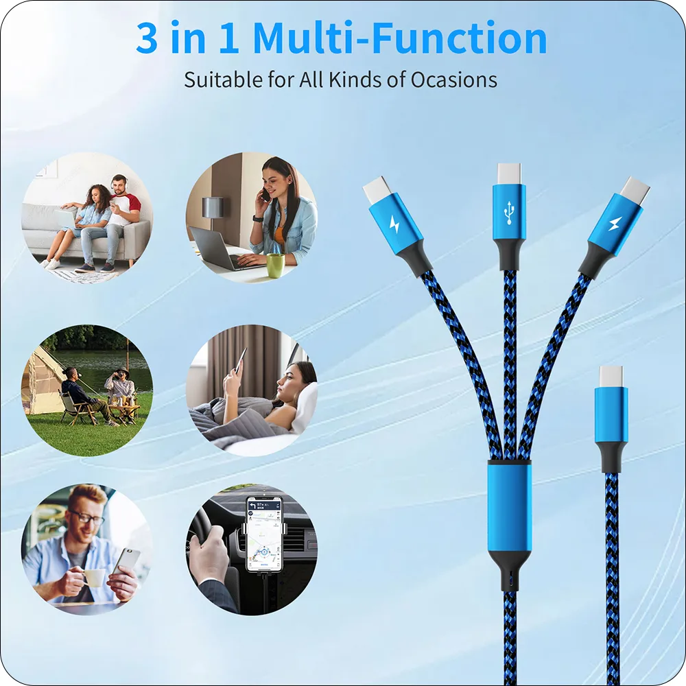 usb c to 3 in 1 cable